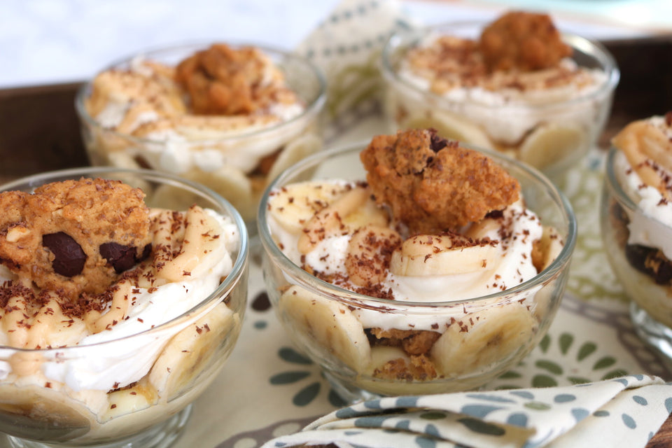 Chocolate Peanut Butter Banana Pudding