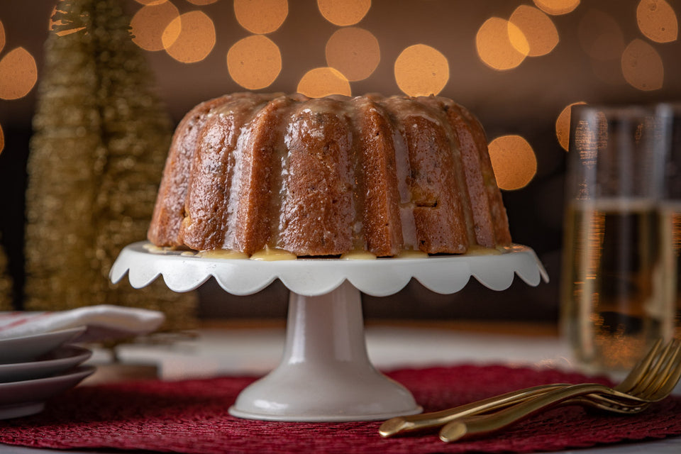 German Bundt Cake with Rum Glaze